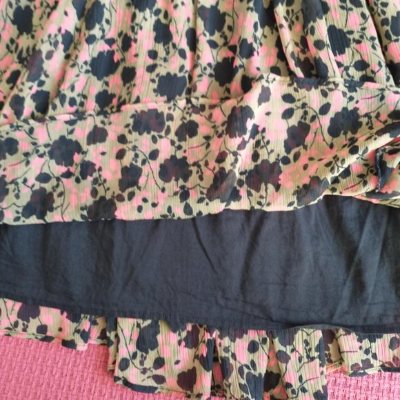 Urban Outfitters Kimchi Blue Floral Print Strapless Mini Dress - Picture 8 of 14